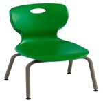 sedia-fissa-4gambe-su-ruote-verde-size-5-41x41x43