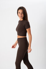 crop-top-sportivo-donna-t-shirt-corta-in-tessuto-tecnico-cross-olivia-chocolate-heart-and-soul