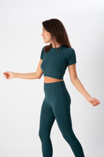 crop-top-sportivo-donna-t-shirt-corta-in-tessuto-tecnico-cross-olivia-forest-green-heart-and-sou