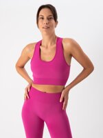 completo-sportivo-donna-in-tessuto-tecnico-kaia-top-biker-one-block-fuchsia-heart-and-soul