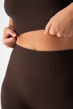 crop-top-sportivo-donna-t-shirt-corta-in-tessuto-tecnico-cross-olivia-chocolate-heart-and-soul