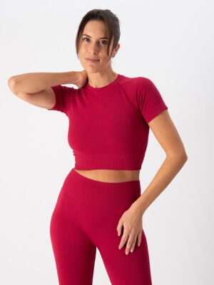 crop-top-sportivo-donna-t-shirt-corta-in-tessuto-tecnico-cross-olivia-cherry-heart-and-soul