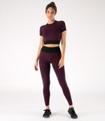 leggings-sportivo-donna-in-tessuto-tecnico-sutton-check-blackplum-heart-and-soul