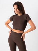 crop-top-sportivo-donna-t-shirt-corta-in-tessuto-tecnico-cross-olivia-chocolate-heart-and-soul