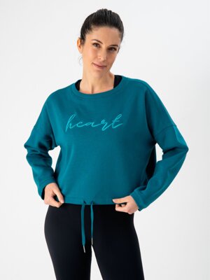 felpa-corta-donna-hamptons-teal-heart-and-soul