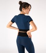 crop-top-sportivo-donna-in-tessuto-tecnico-georgie-check-blackcobalt-heart-and-soul