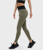 leggings-sportivi-donna-in-tessuto-tecnico-rivington-brb-oliveblack-heart-and-soul