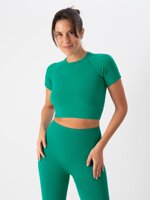 crop-top-sportivo-donna-t-shirt-corta-in-tessuto-tecnico-cross-olivia-emerald-heart-and-soul