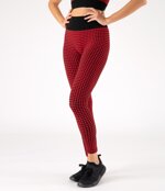 leggings-sportivo-donna-in-tessuto-tecnico-sutton-check-blackbright-red-heart-and-soul
