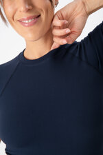 crop-top-sportivo-donna-t-shirt-corta-in-tessuto-tecnico-cross-olivia-night-blue-heart-and-soul