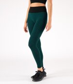 completo-sportivo-donna-in-tessuto-tecnico-check-crop-top-leggings-blackteal-heart-and-soul