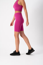 shorts-sportivi-donna-biker-in-tessuto-tecnico-len-one-block-fuchsia-heart-and-soul