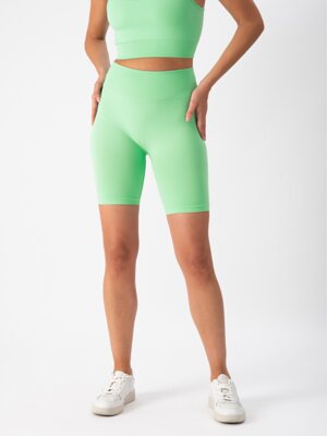 shorts-sportivi-donna-biker-in-tessuto-tecnico-len-one-block-apple-heart-and-soul