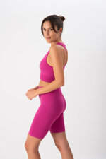 top-sportivo-donna-in-tessuto-tecnico-kaia-one-block-fuchsia-heart-and-soul