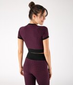 crop-top-sportivo-donna-in-tessuto-tecnico-georgie-check-blackplum-heart-and-soul