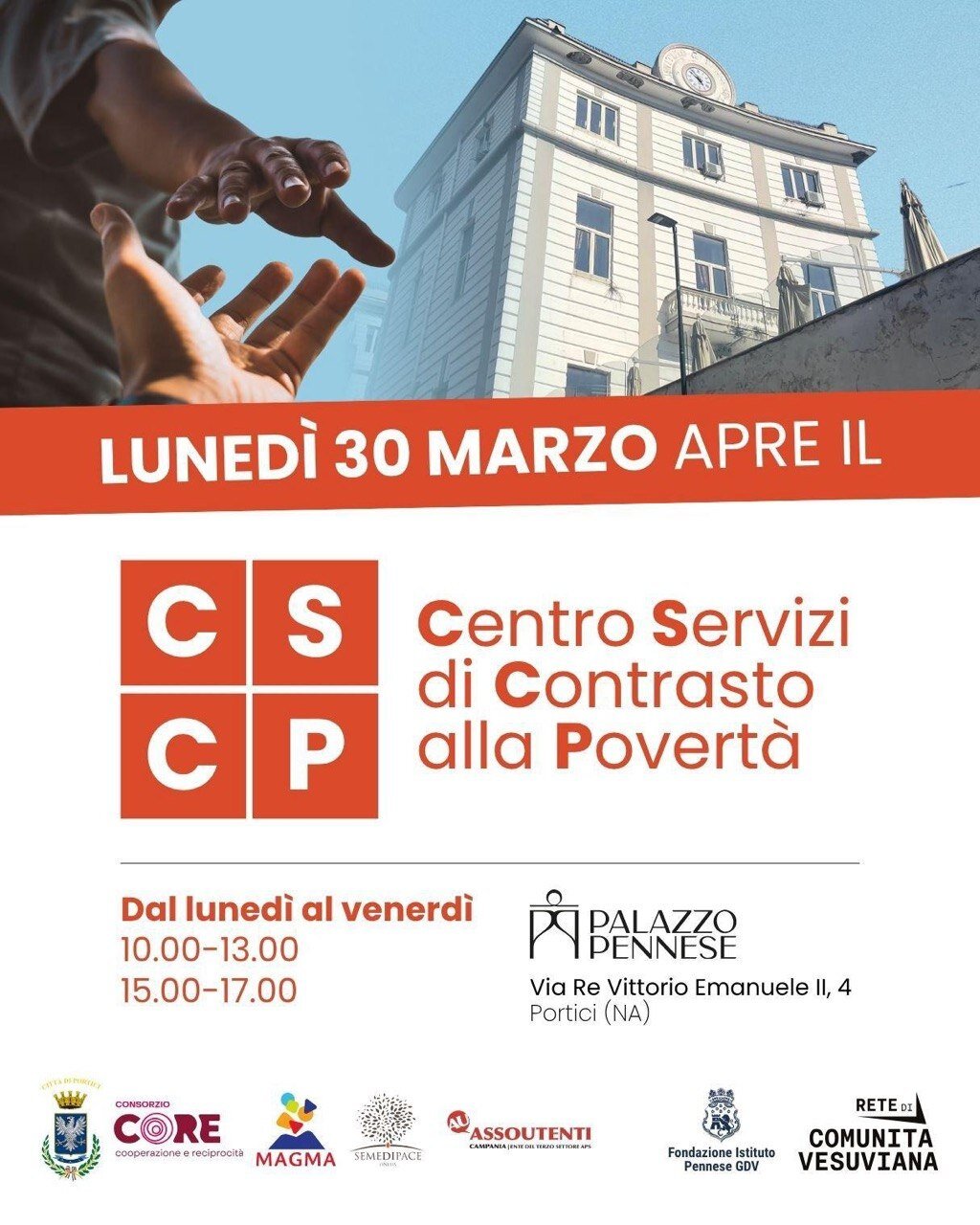 Nasce il Centro Servizi di Contrasto alla Povert&agrave;