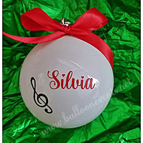 Palline Natalizie personalizzate Prato