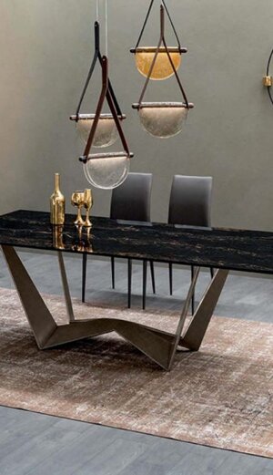 Finitura piano gres porcellanato Portoro