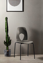 sedia-hole-base-metallo-impilabile