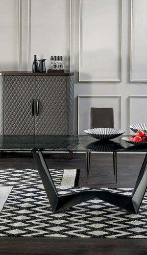 News Vetro martellato nero