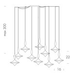etoile-lampada-sospensione-10-luci