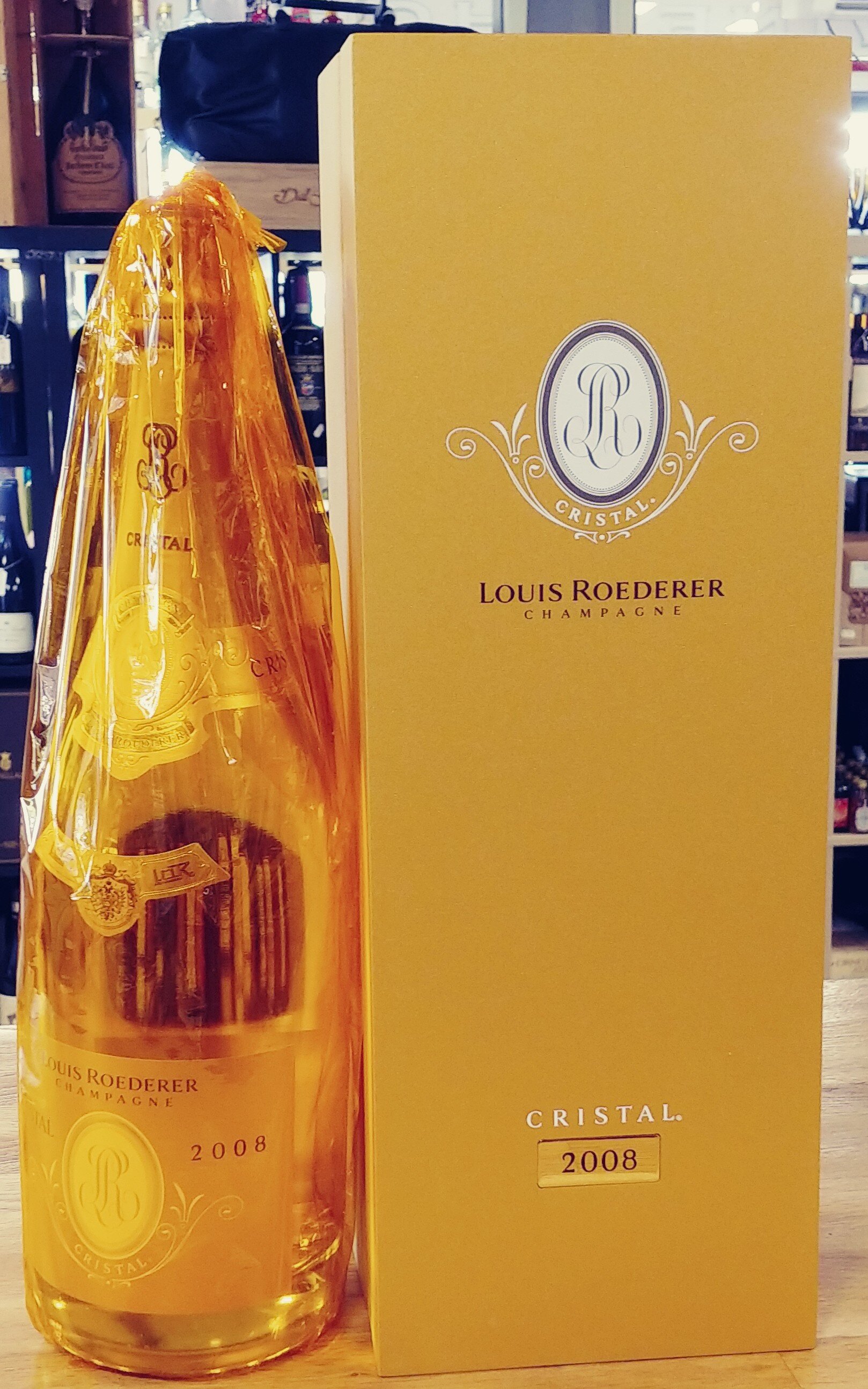 Champagne Cristal 2008 magnum astucciato Louis Roederer