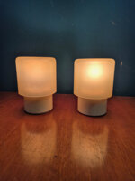 coppia-lampade-kartell-tic-tac-kd-32-anni-70