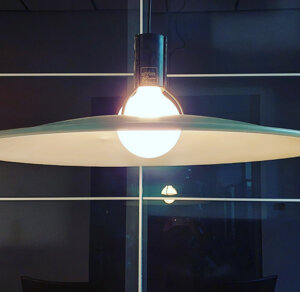 lampadario, 1973, Sarfatti, Arteluce, modello 2133.