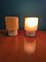 coppia-lampade-kartell-tic-tac-kd-32-anni-70