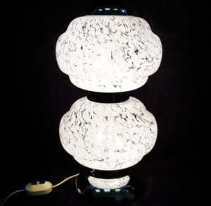 lampada da tavolo, vetro, murano