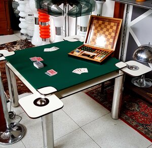 tavolo da gioco, design, zanotta, joe colombo