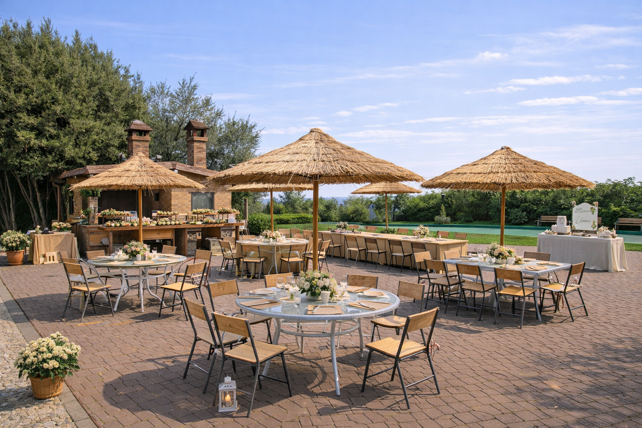 mattina festa piscina