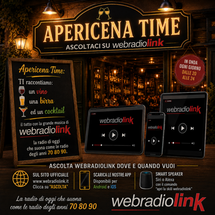 locandina social apericenatime
