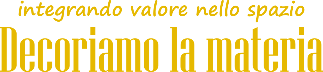 DECORIAMO LA MATERIA