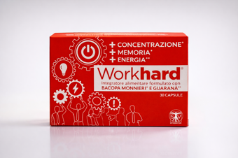 integratore workhard® per energia e concentrazione