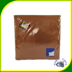 tovaglioli-okay-40-pezzi-2-veli-38x38-marrone-cod-v384c40