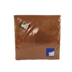 tovaglioli-okay-40-pezzi-2-veli-38x38-marrone-cod-v384c40