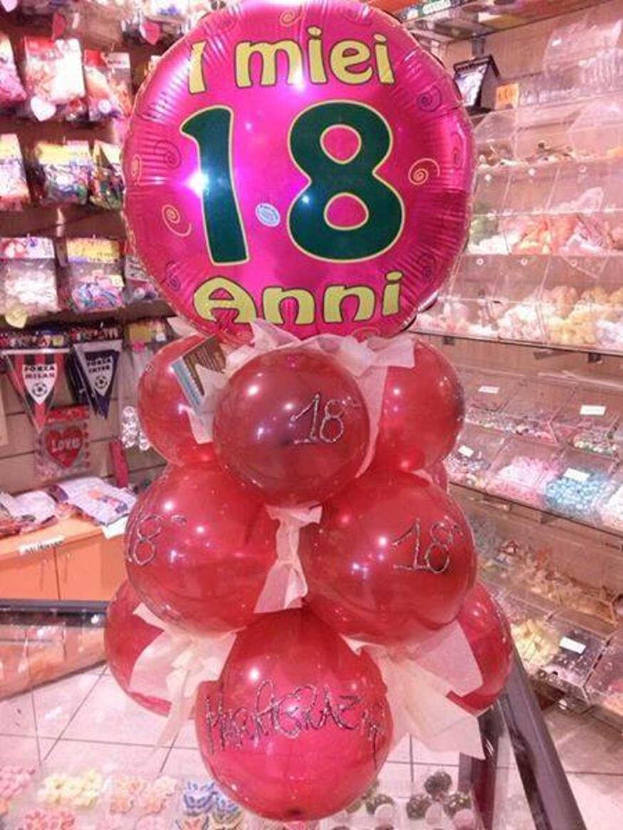 allestimenti palloncini18 anni