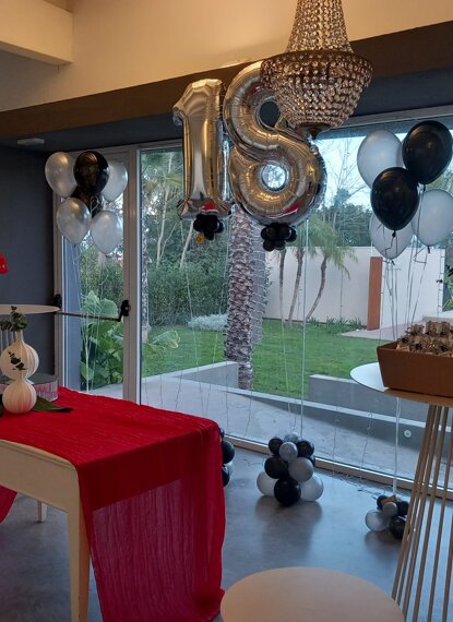 allestimento 18 anni