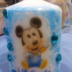 candela personalizzata candela personalizzata topolino baby candela personalizzata candela personalizzata topolino baby