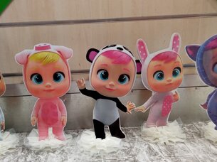 sagoma cry baby sagoma per allestimento tavola cry baby