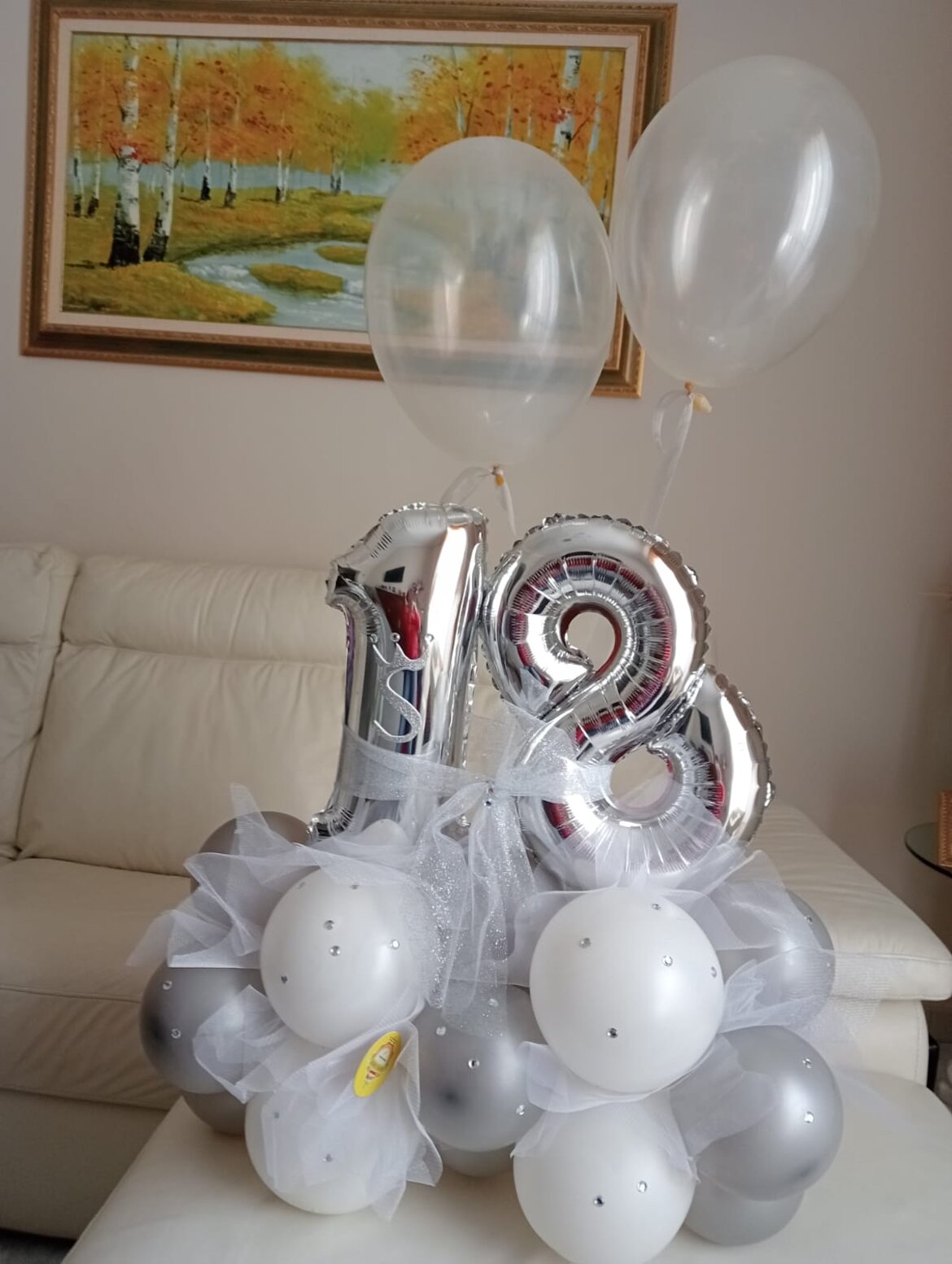 18 anni palloncini