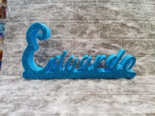 nome in polistirolo Edoardo nome in polistirolo Edoardo