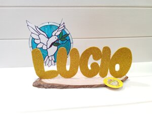 nome in gomma Lucio cresima nome in gomma Lucio cresima