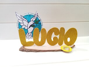 nome in gomma Lucio cresima nome in gomma Lucio cresima