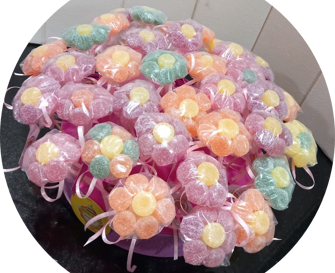 mazzo di fiori di caramella mazzo di fiori di caramella
