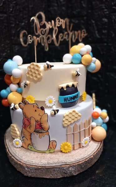 torta scenografica tota scenografica whinny pooh