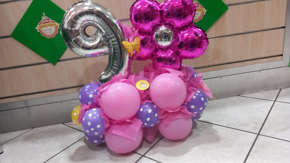 palloncino bimba 9 anni