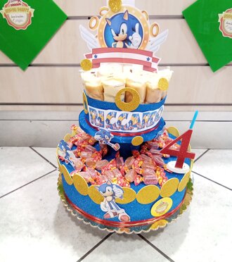 Torta merenda sonik Torta merenda sonik