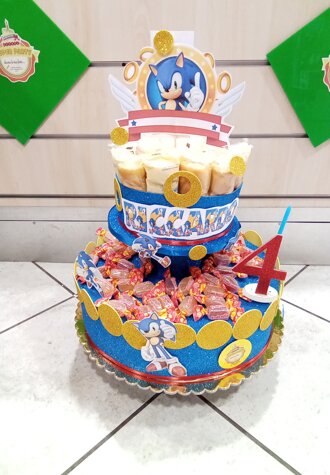 Torta merenda sonik Torta merenda sonik
